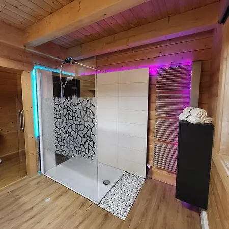 펜션 Blockhaus Im Sueden Deutschlands 호헨스반트